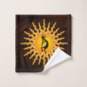 Southwest Sun Kokopelli Bath Towel Set Bad Handdoek (Wasdoekje)