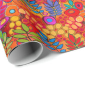 Southwest Sunny Flower Garden Cadeaupapier (Rol Hoek)