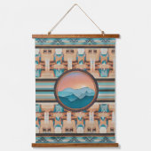 Southwest Sunrise Hangend Wandkleed (Voorkant)