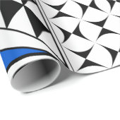 Southwest Sunrise in Blue Cadeaupapier (Rol Hoek)