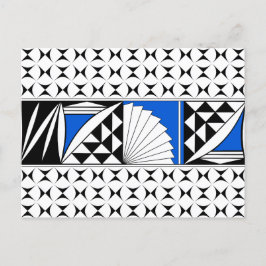 Southwest Sunrise in Blue Holiday Briefkaart