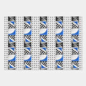 Southwest Sunrise in Blue Inpakpapier Vel (Voorkant 3)