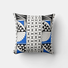 Southwest Sunrise in Blue Kussen