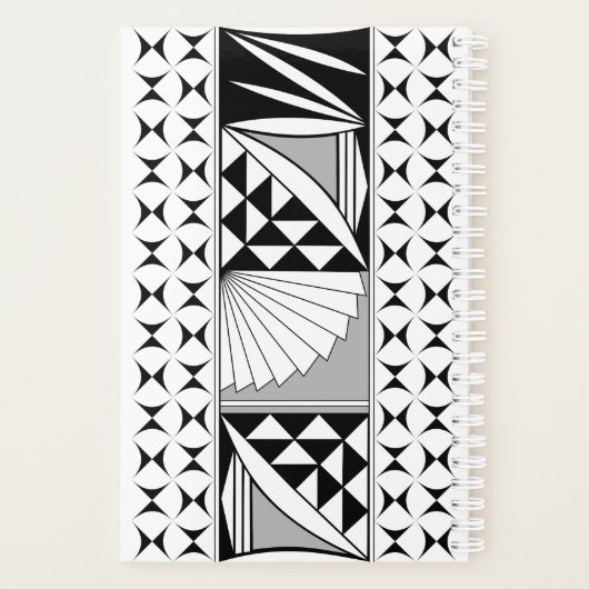 Southwest Sunrise in Gray Planner (Achterkant)