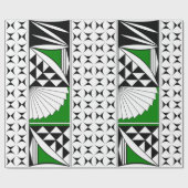 Southwest Sunrise in Green Cadeaupapier (Vlak)