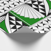 Southwest Sunrise in Green Cadeaupapier (Hoek)