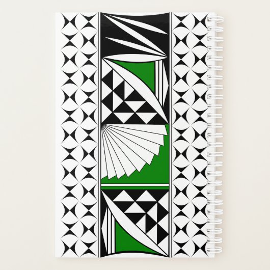 Southwest Sunrise in Green Planner (Achterkant)