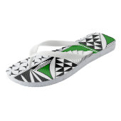 Southwest Sunrise in Green Teenslippers (Schuin)