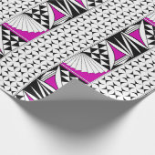 Southwest Sunrise in Pink Gift Wrap Cadeaupapier (Hoek)