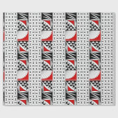 Southwest Sunrise in Red Gift Wrap Cadeaupapier (Vlak)