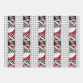 Southwest Sunrise in Red Inpakpapier Vel (Voorkant)