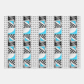 Southwest Sunrise in Turquoise Inpakpapier Vel (Voorkant 2)