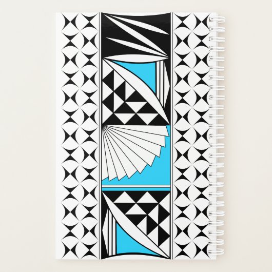 Southwest Sunrise in Turquoise Planner (Achterkant)