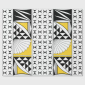 Southwest Sunrise in Yellow Cadeaupapier (Vlak)