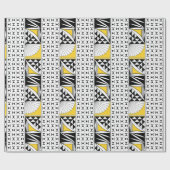 Southwest Sunrise in Yellow Gift Wrap Cadeaupapier (Vlak)