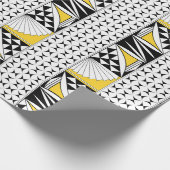 Southwest Sunrise in Yellow Gift Wrap Cadeaupapier (Hoek)