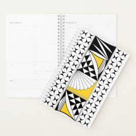 Southwest Sunrise in Yellow Planner