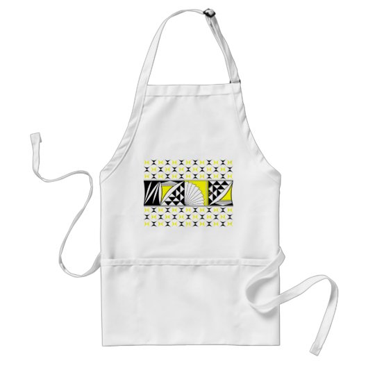 Southwest Sunrise in Yellow Standaard Schort (Voorkant)