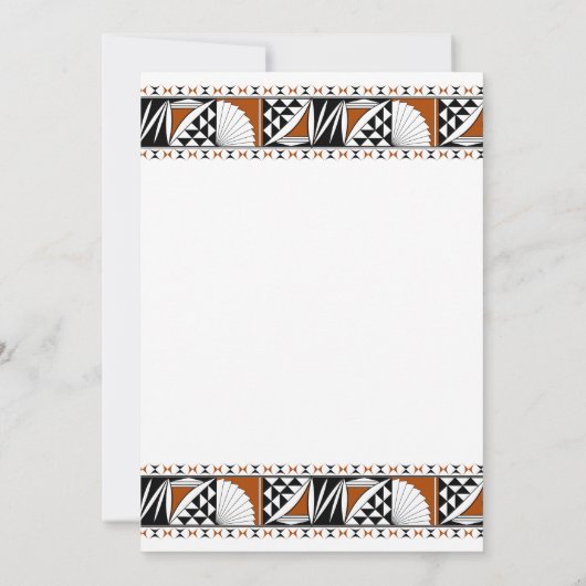 Southwest Sunrise Kaart (Achterkant)