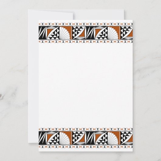 Southwest Sunrise Kaart (Achterkant)