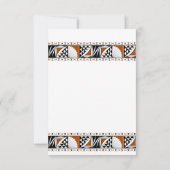 Southwest Sunrise RSVP Kaartje (Achterkant)