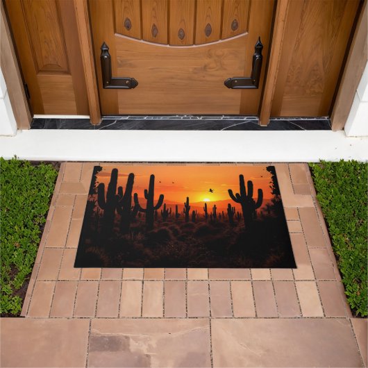 Southwest Sunset Arizona Doormat Deurmat (Buiten)