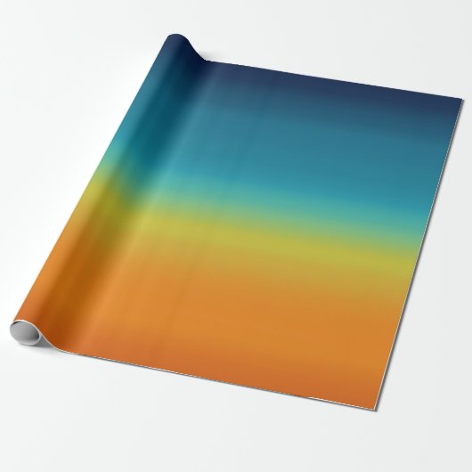 Southwest Sunset Cadeaupapier (Uitgerold)