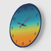 Southwest Sunset Colors Grote Klok (Hoek)