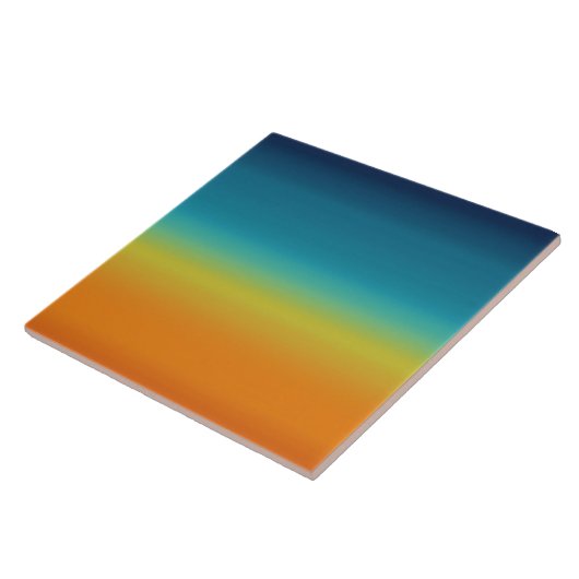 Southwest Sunset Colors Tegeltje (Zijkant)