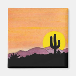 Southwest Sunset Magnet