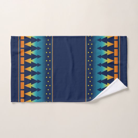 Southwest Sunset Pines Blue Bad Handdoek (Handdoek)