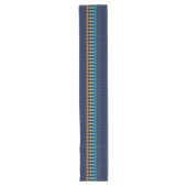 Southwest Sunset Pines Blue Lange Tafelloper (Voorkant)
