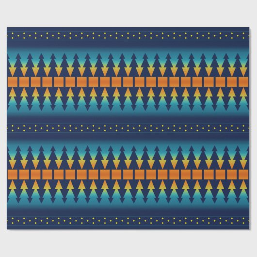 Southwest Sunset Pines Cadeaupapier (Vlak)