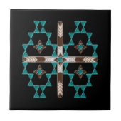 Southwest Symmetry Ceramic Tile Tegeltje (Voorkant)