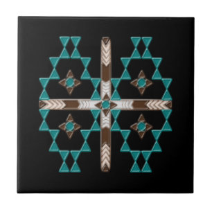 Southwest Symmetry Ceramic Tile Tegeltje