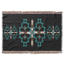 Southwest Symmetry Throw Blanket