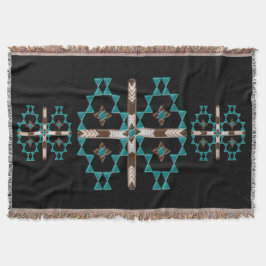 Southwest Symmetry Throw Blanket Deken