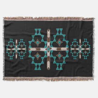 Southwest Symmetry Throw Blanket Deken
