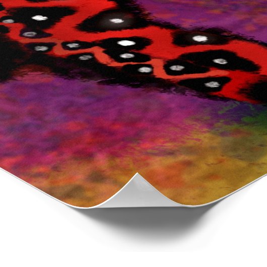 Southwest Talavera-Style Donkey Personalized Poster (Hoek)