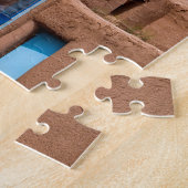 Southwest Taos Adobe Pueblo House New Mexico Legpuzzel (Zijkant)