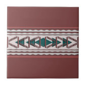Southwest Tapestry Ceramic Tile Tegeltje (Voorkant)