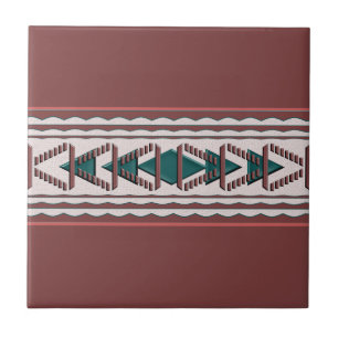 Southwest Tapestry Ceramic Tile Tegeltje