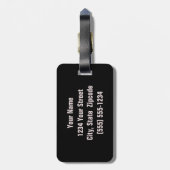 Southwest Tapestry Custom Bagagelabel (Achterkant verticaal)