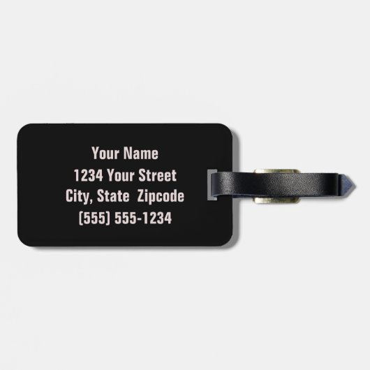 Southwest Tapestry Custom Bagagelabel (Achterkant horizontaal)