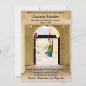 Southwest Thmed Notice of Death Announcement Kaart (Voorkant)