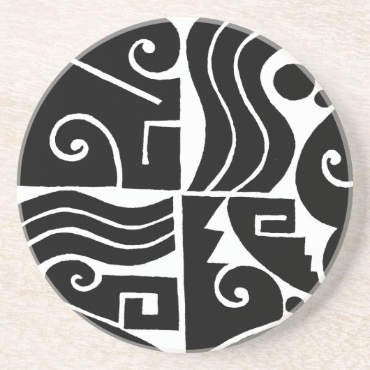 Southwest Tortuga Zandsteen Onderzetter (Voorkant)