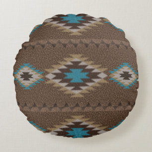 Southwest Tranquility Cotton Round-Sierkussen Rond Kussen
