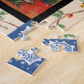 Southwest Tree Animal Four Seasons Puzzle Legpuzzel (Zijkant)