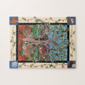 Southwest Tree Animal Four Seasons Puzzle Legpuzzel (Horizontaal)