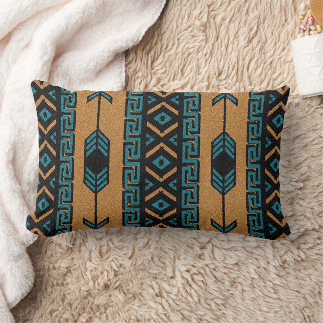 Southwest Tribal Aztec Pattern Kussen (Deken)